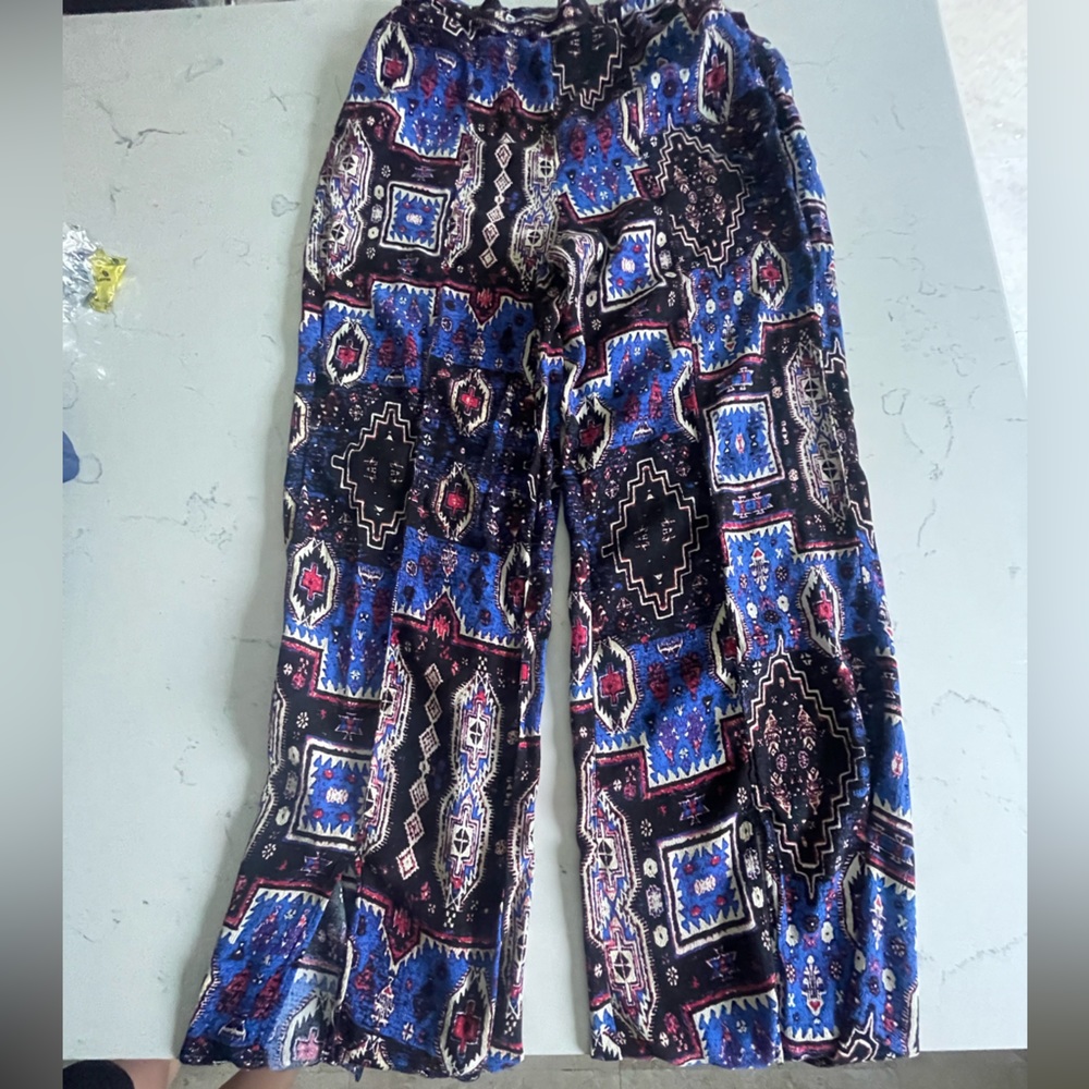 Colorful flair pants